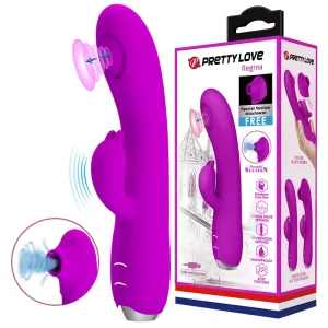 Home vibrador doble con pulsacion regina prettylove